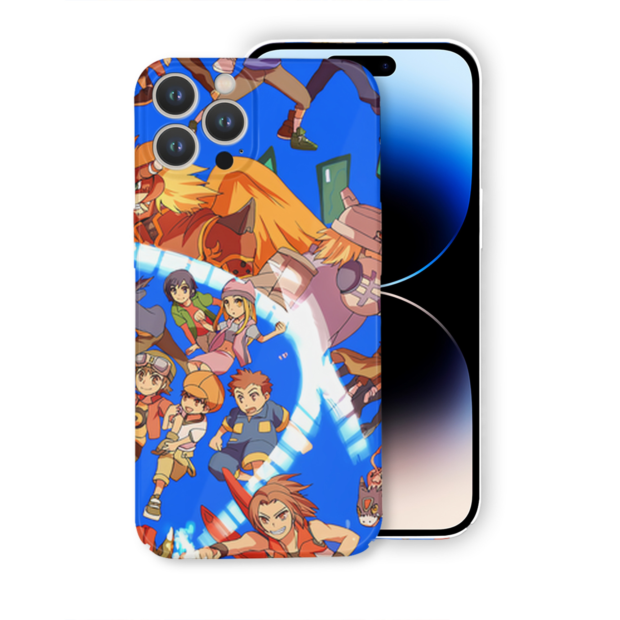 （画像用） Digimon デジタルモンスター/デジモン 【iPhone 14シリーズ対応】ハードケース